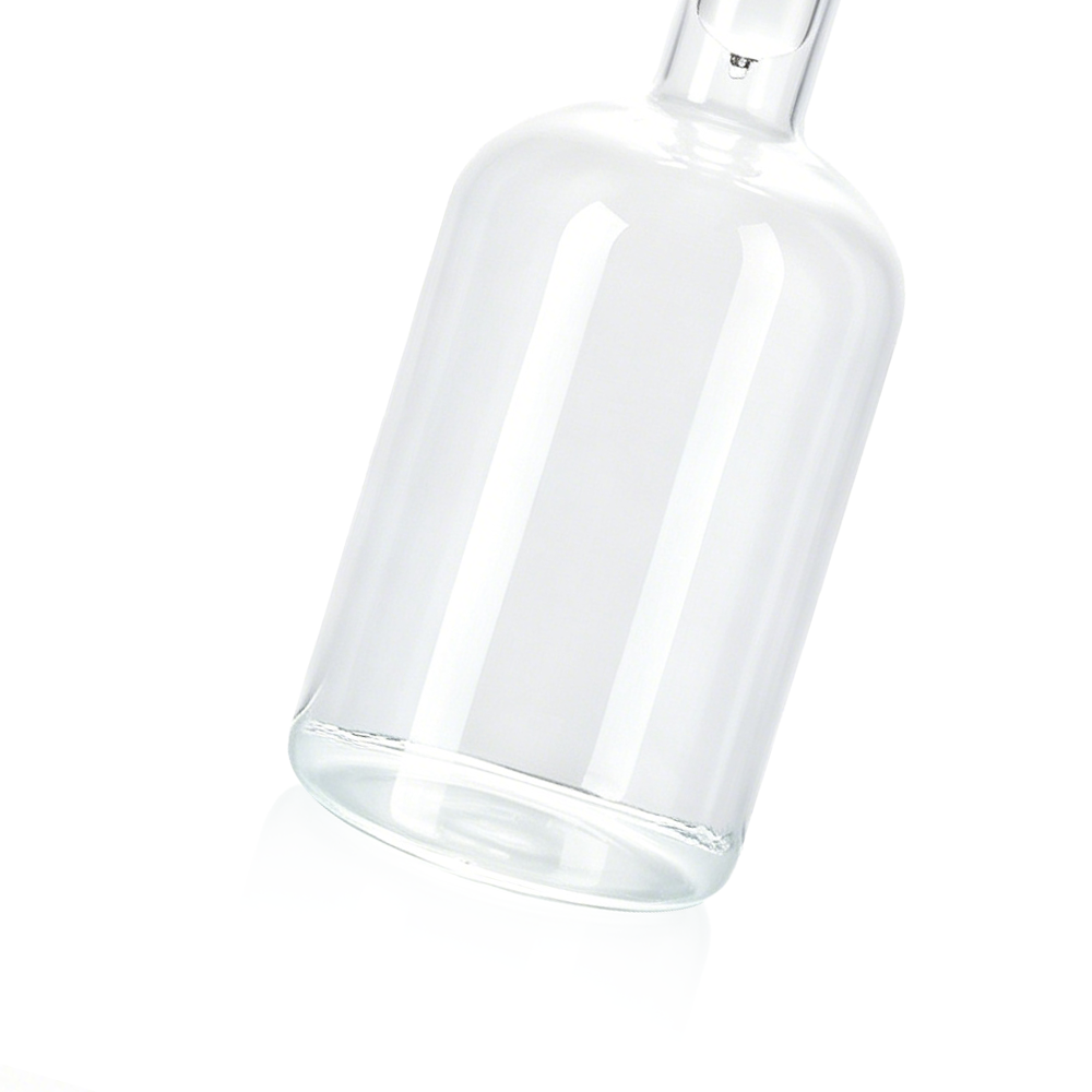 32017	 L6.1"W3.3"H9.1" - GLASS JAR WITH LID