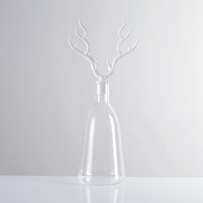 32019	 L5.9"W3.9"H13" - GLASS JAR WITH LID