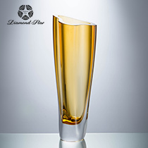 L4.5"W5"H14"GLASS VASE 4PC/CASE