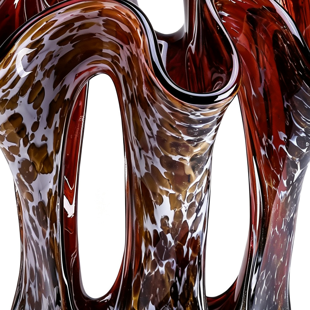33081	 D12.2"H16" - GLASS SCULPTURE