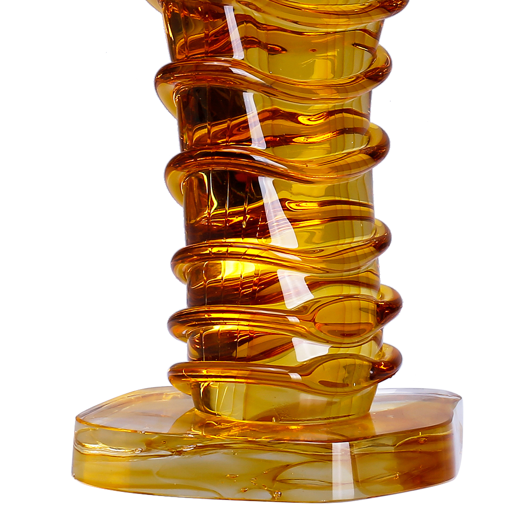 33087	 *L9.4''W7.4''H13''  GLASS ACCESSORY 2PCS/CASE