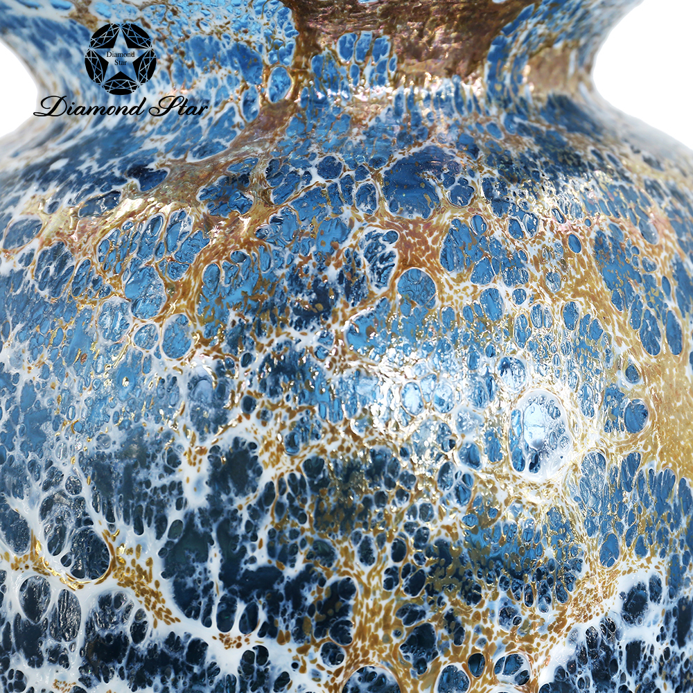 85483	 D10"H13.5" - GLASS VASE