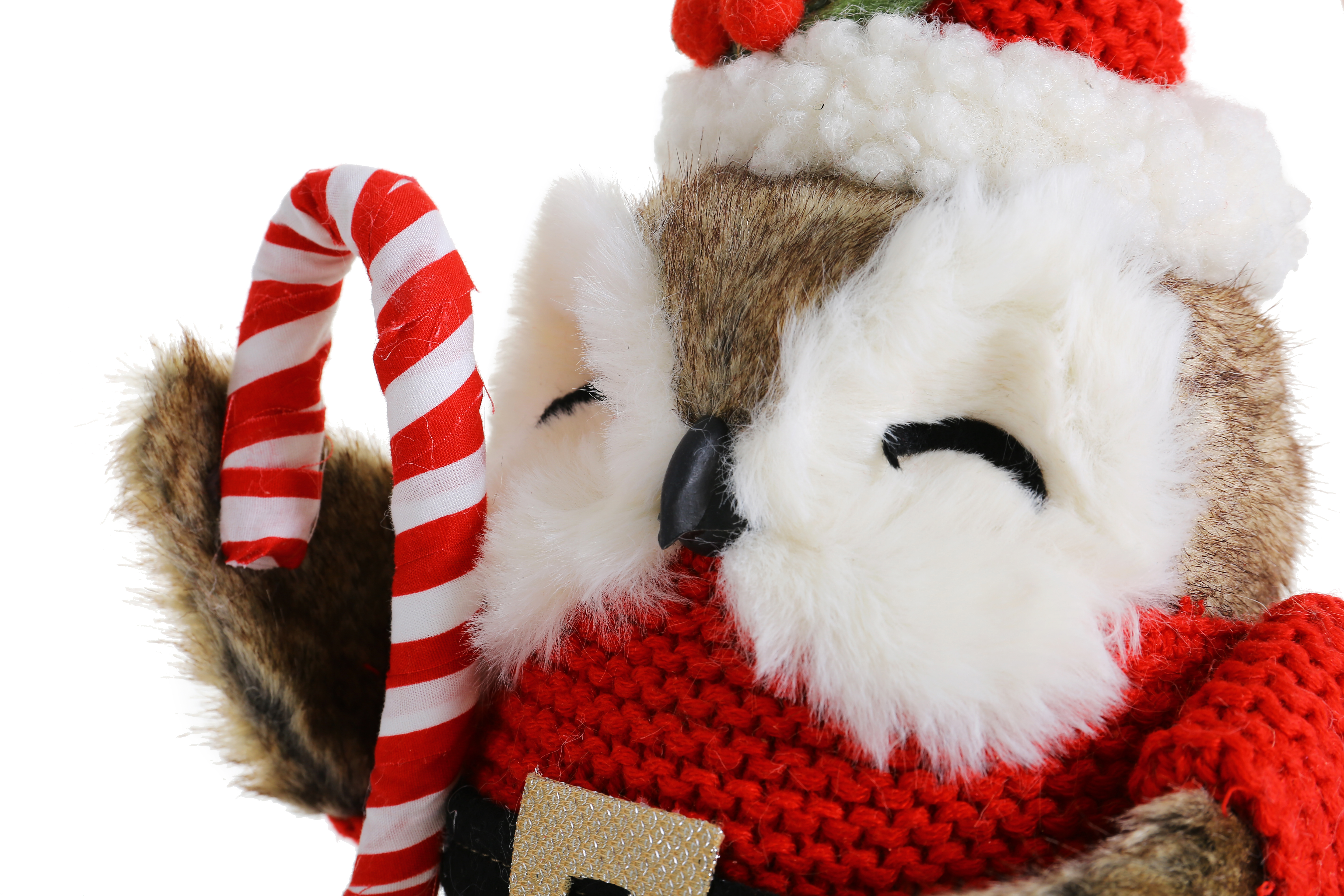 31060	 D5.9"H10.6" - SET OF 3 CHRISTMAS OWL FIGURINES