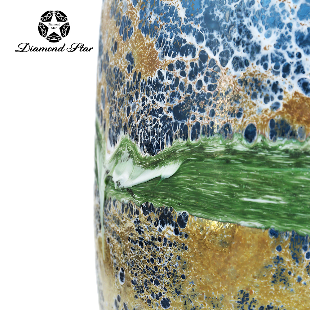 85483	 D10"H13.5" - GLASS VASE