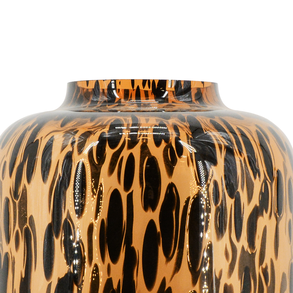 98172	 D9.3'' H13.4''  Glass Vase  4PCS/CASE