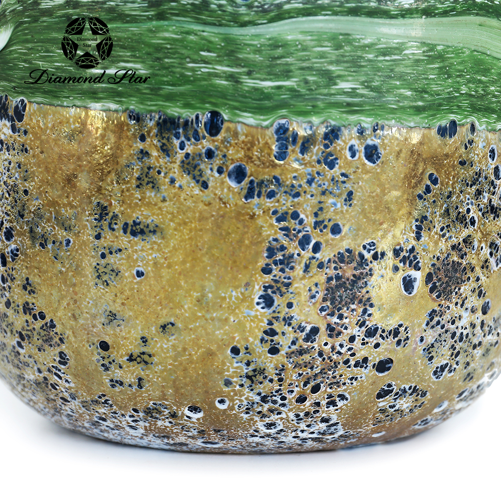 85483	 D10"H13.5" - GLASS VASE