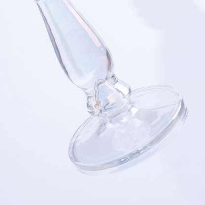 39142	 D5.1"H13.8" - GLASS CANDLE HOLDER