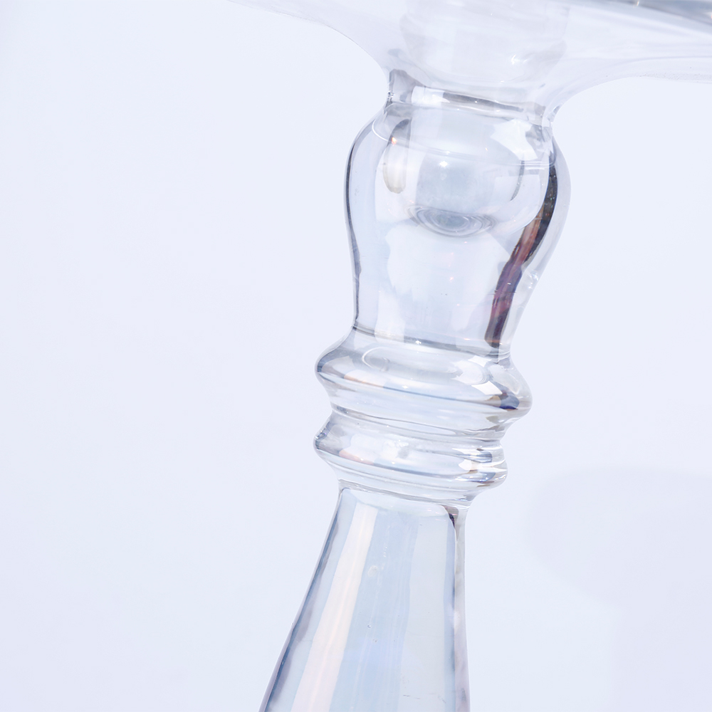 39143	 D5.1"H10.6" - GLASS CANDLE HOLDER
