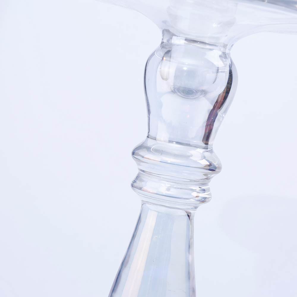 39143	 D5.1"H10.6" - GLASS CANDLE HOLDER