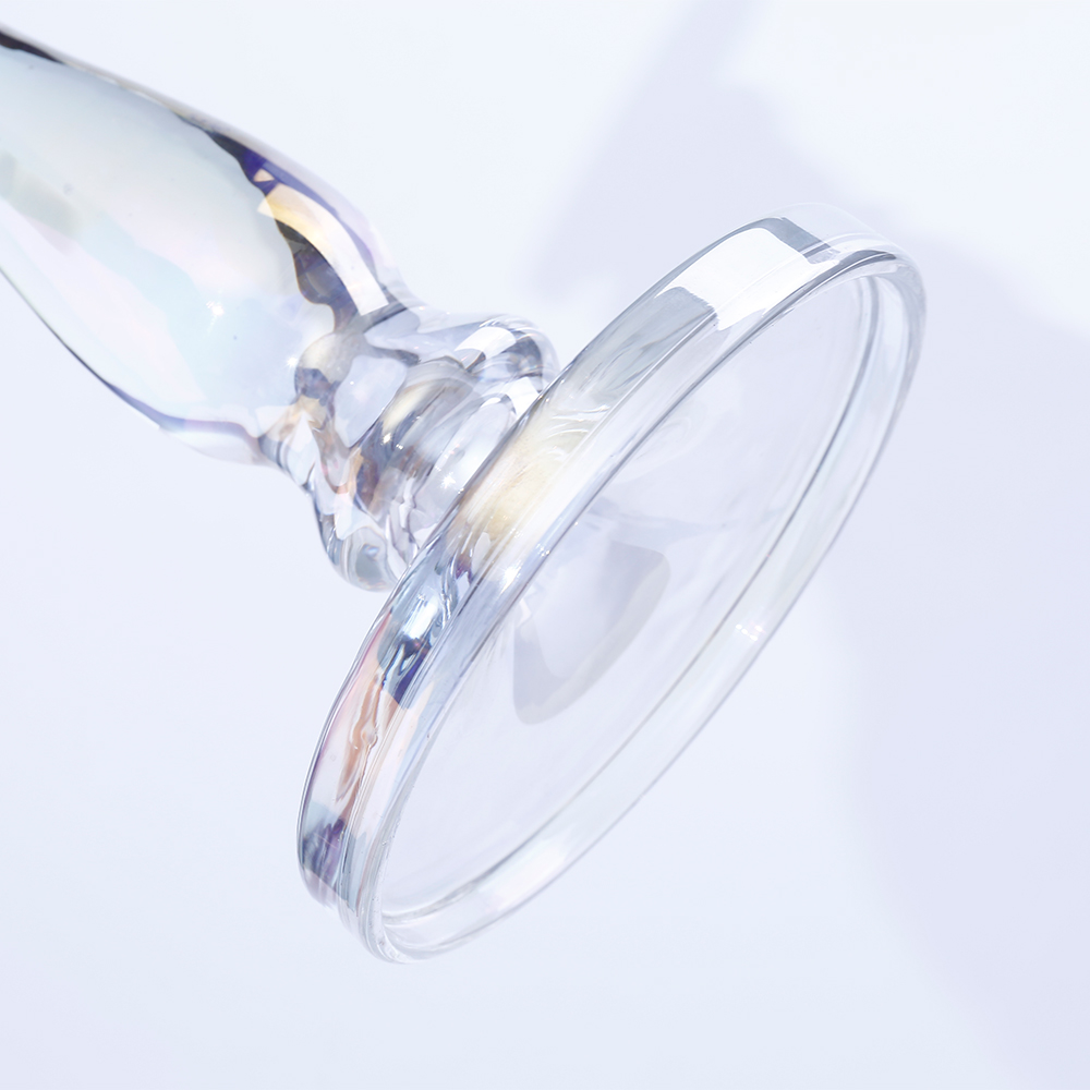 39143	 D5.1"H10.6" - GLASS CANDLE HOLDER