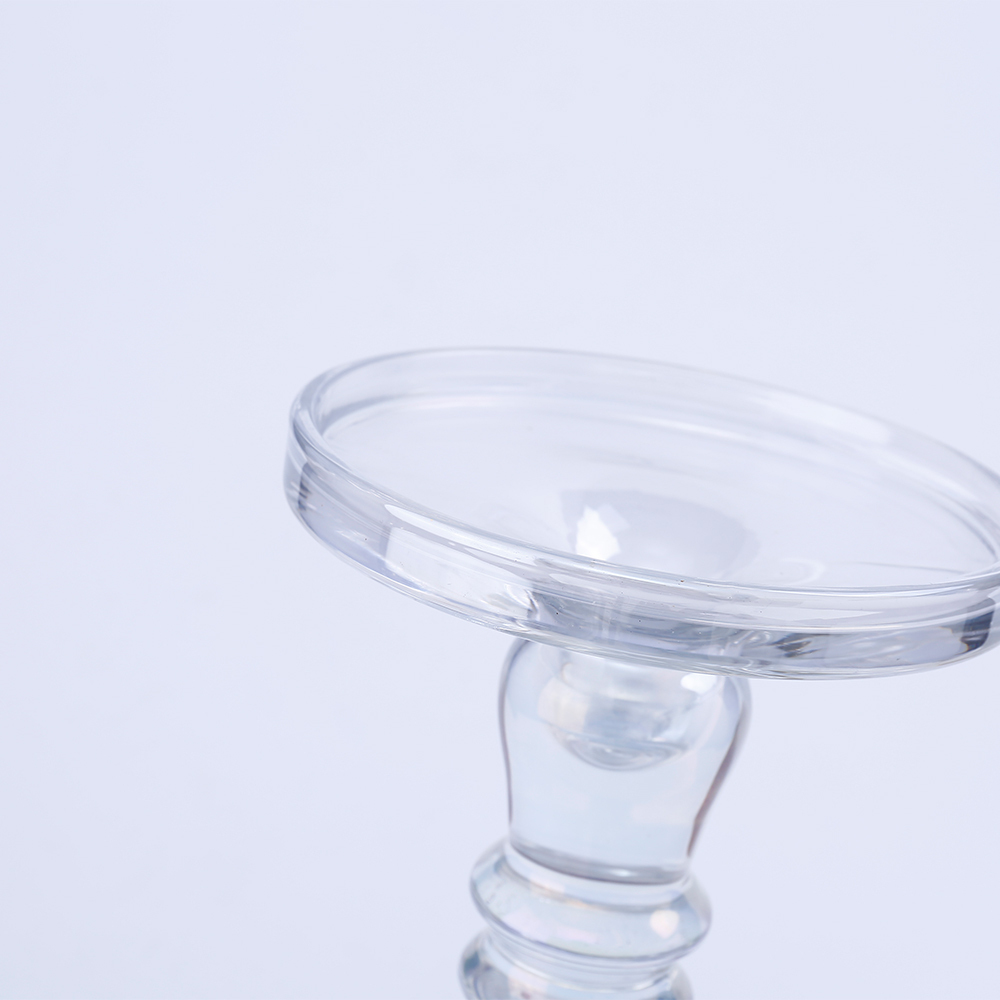 39144	 D5.1"H7.7" - GLASS CANDLE HOLDER