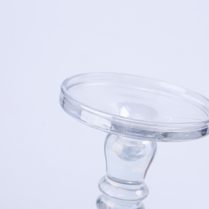 39144	 D5.1"H7.7" - GLASS CANDLE HOLDER