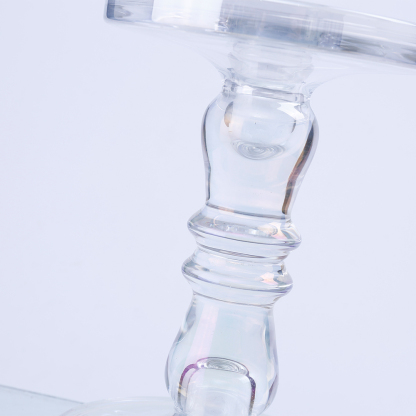 39144	 D5.1"H7.7" - GLASS CANDLE HOLDER