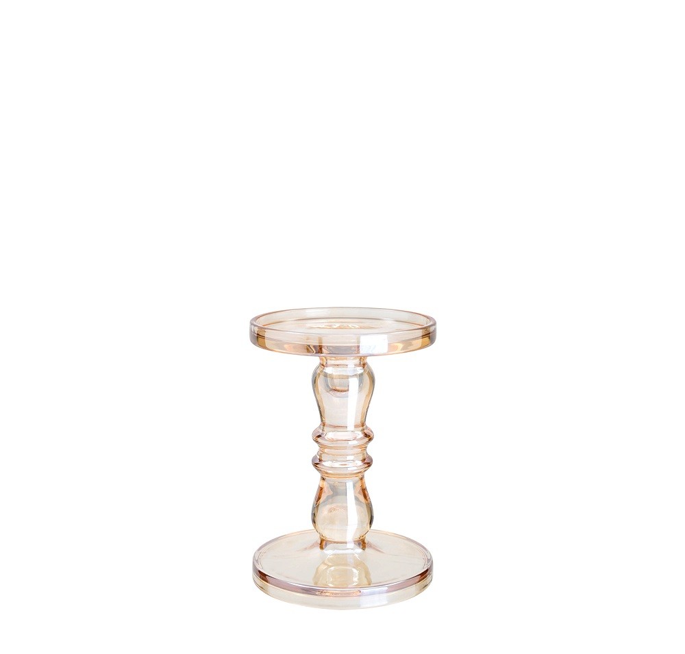 39150	 D5.1"H7.7" - GLASS CANDLE HOLDER
