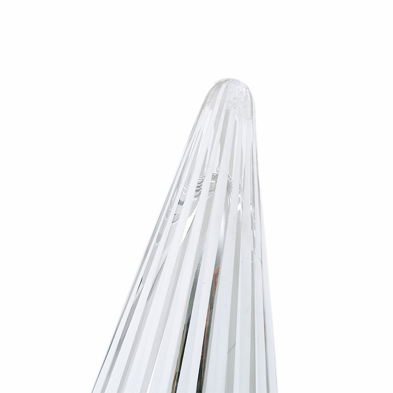 39203	 D7.5"H21.3" - GLASS CHRISTMAS TREE
