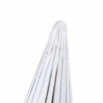 39203	 D7.5"H21.3" - GLASS CHRISTMAS TREE