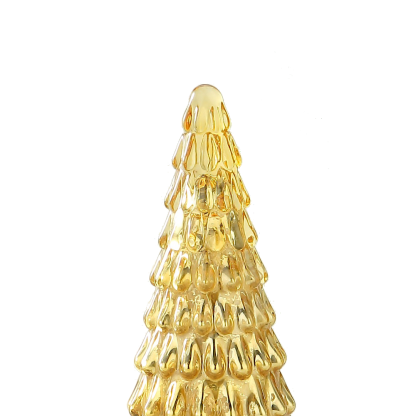 39243	 D3.5"H8.3" - GLASS CHRISTMAS TREE