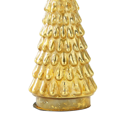 39243	 D3.5"H8.3" - GLASS CHRISTMAS TREE