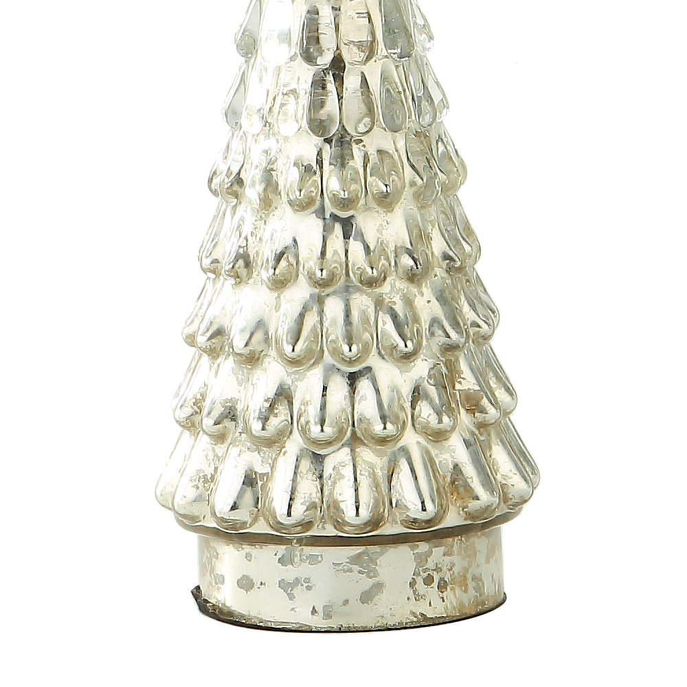 39244	 *D3.5"H8.3" - GLASS CHRISTMAS TREE