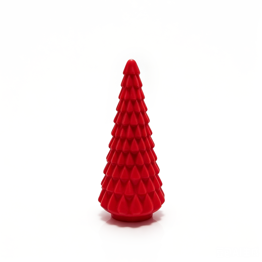 39245FR	 *D4.5"H10.2" - GLASS CHRISTMAS TREE