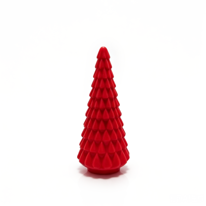 39245FR	 *D4.5"H10.2" - GLASS CHRISTMAS TREE