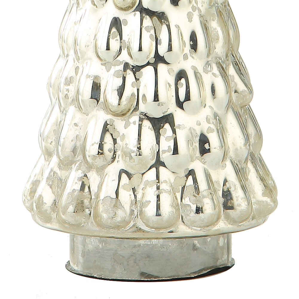 39247	 D4.5"H10.2" - GLASS CHRISTMAS TREE