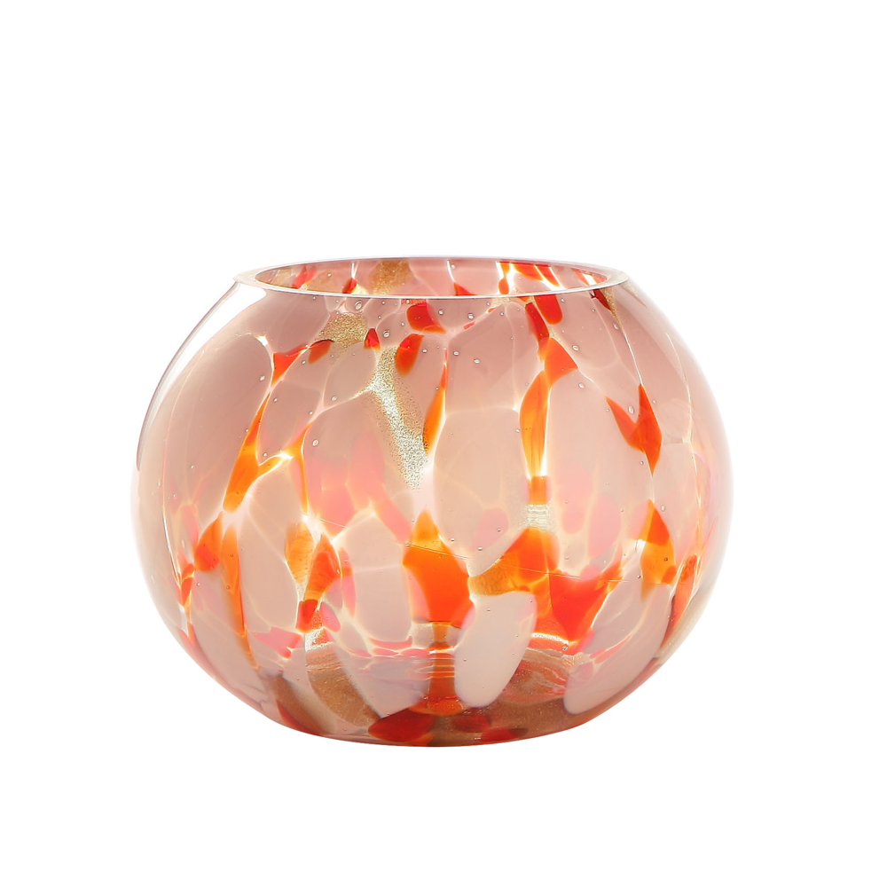 39364asst	 D5.9"H5.1" - ASSORTED GLASS BUBBLE BOWLS