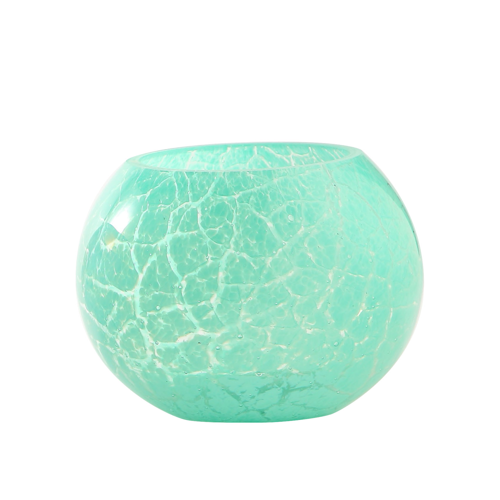39364asst	 D5.9"H5.1" - ASSORTED GLASS BUBBLE BOWLS