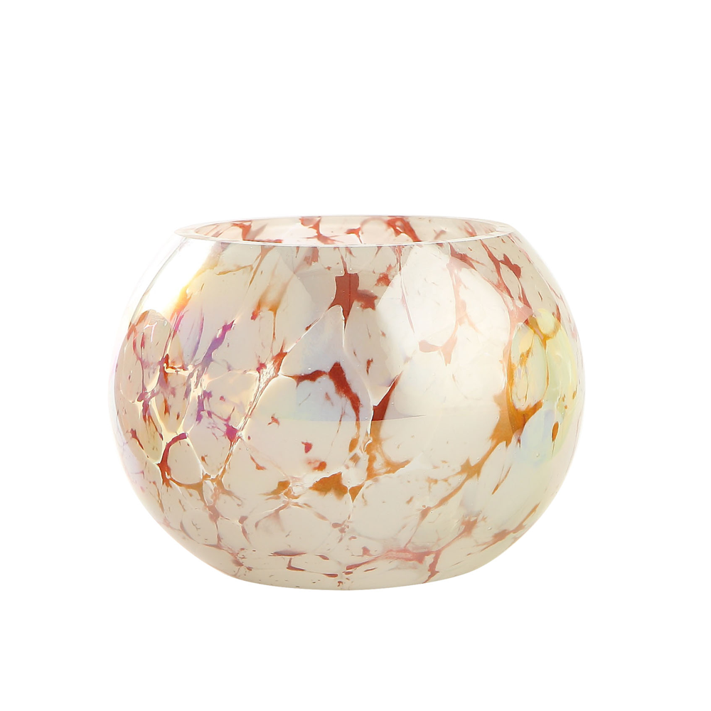 39364asst	 D5.9"H5.1" - ASSORTED GLASS BUBBLE BOWLS