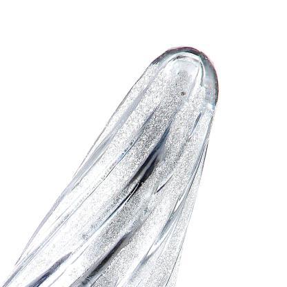 39436	 D7.9"H21.3" - GLASS CHRISTMAS TREE
