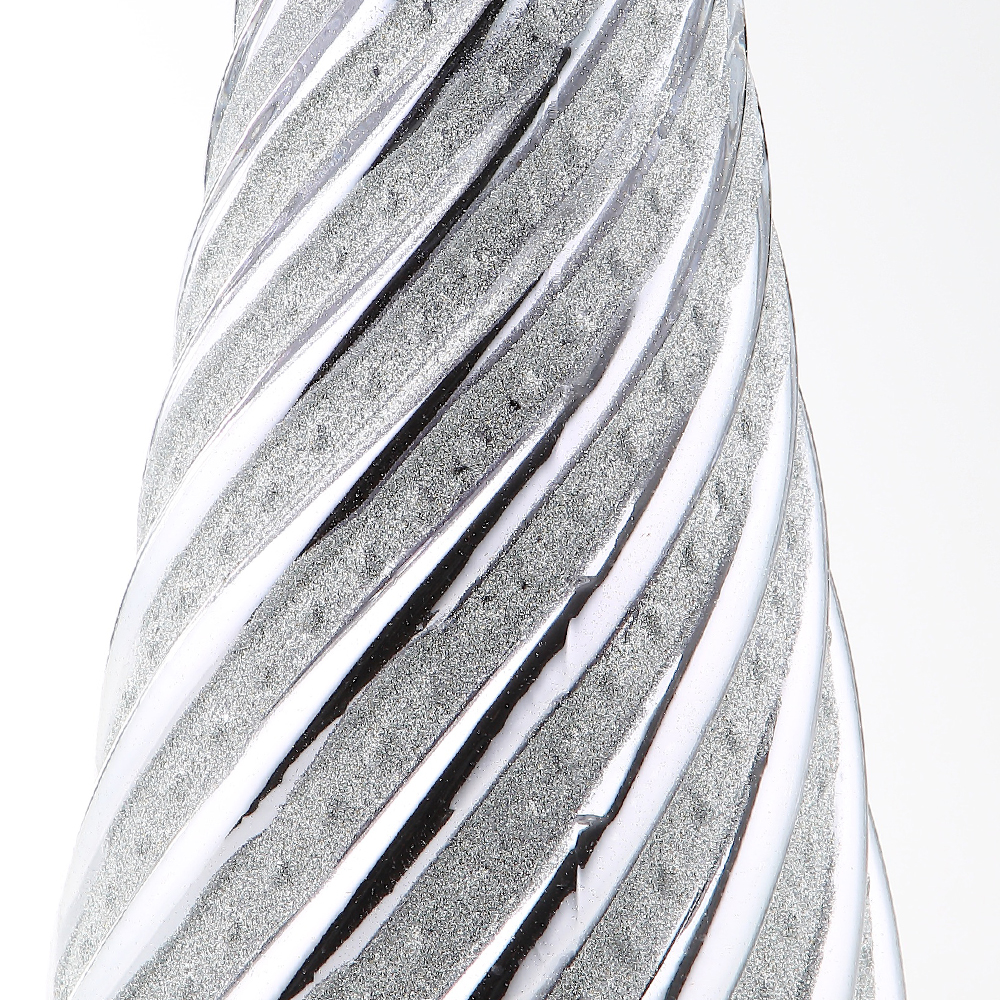 39436	 D7.9"H21.3" - GLASS CHRISTMAS TREE