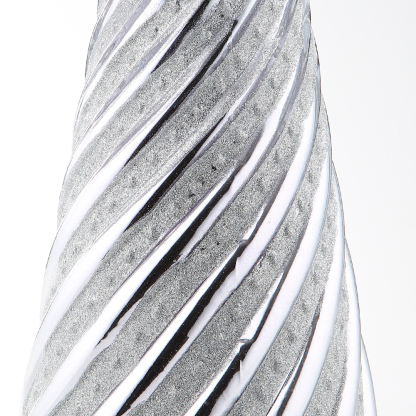 39436	 D7.9"H21.3" - GLASS CHRISTMAS TREE