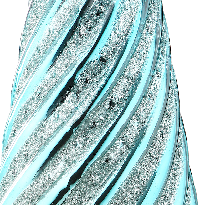 39445	 D8"H21.5" - GLASS CHRISTMAS TREE