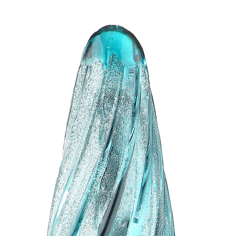 39445	 D8"H21.5" - GLASS CHRISTMAS TREE