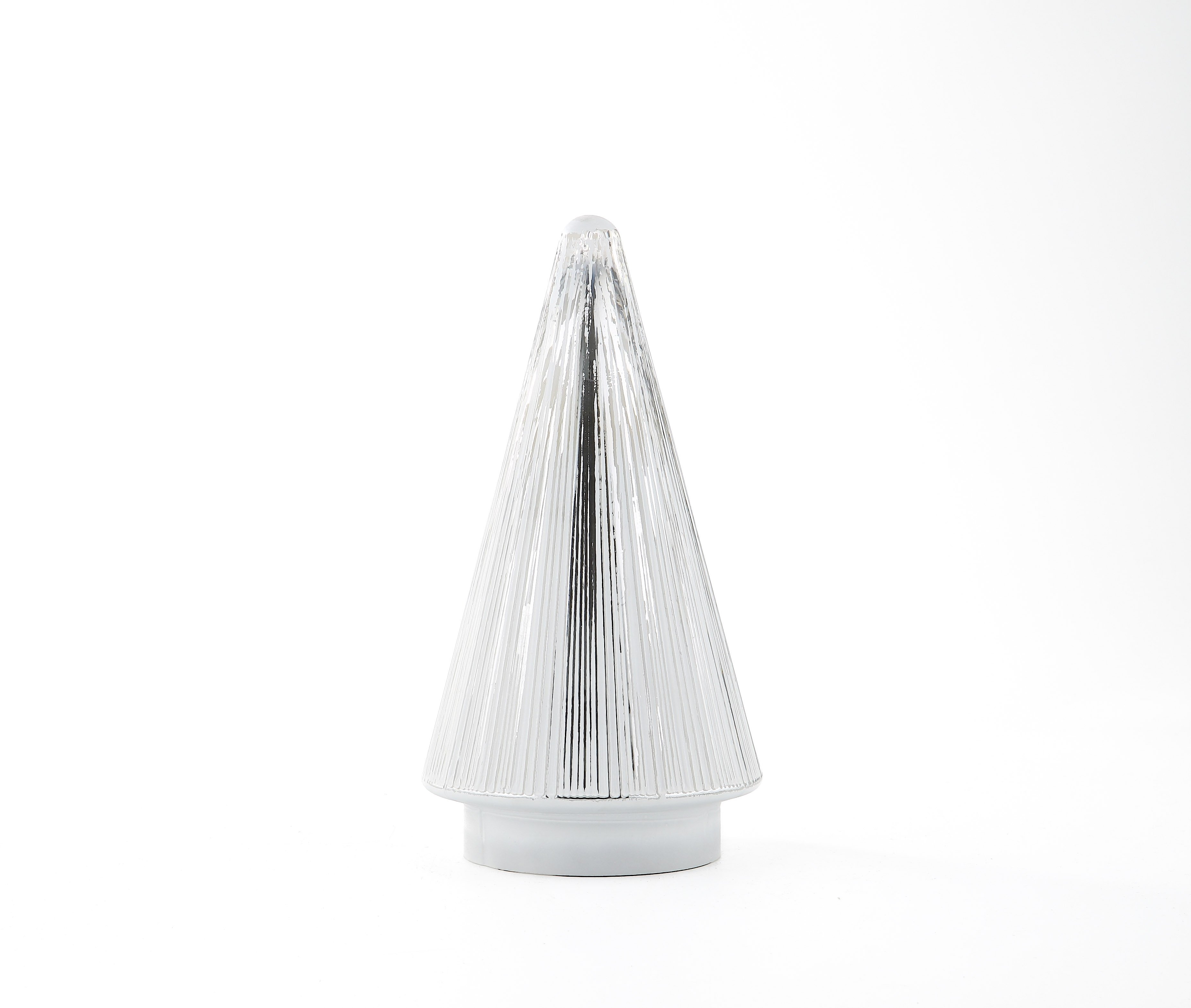 D5.9"H9.8" - GLASS CHRISTMAS TREE