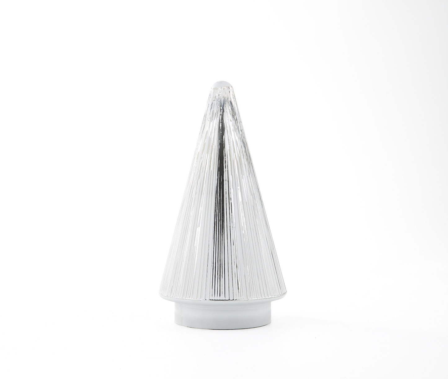 D5.9"H9.8" - GLASS CHRISTMAS TREE