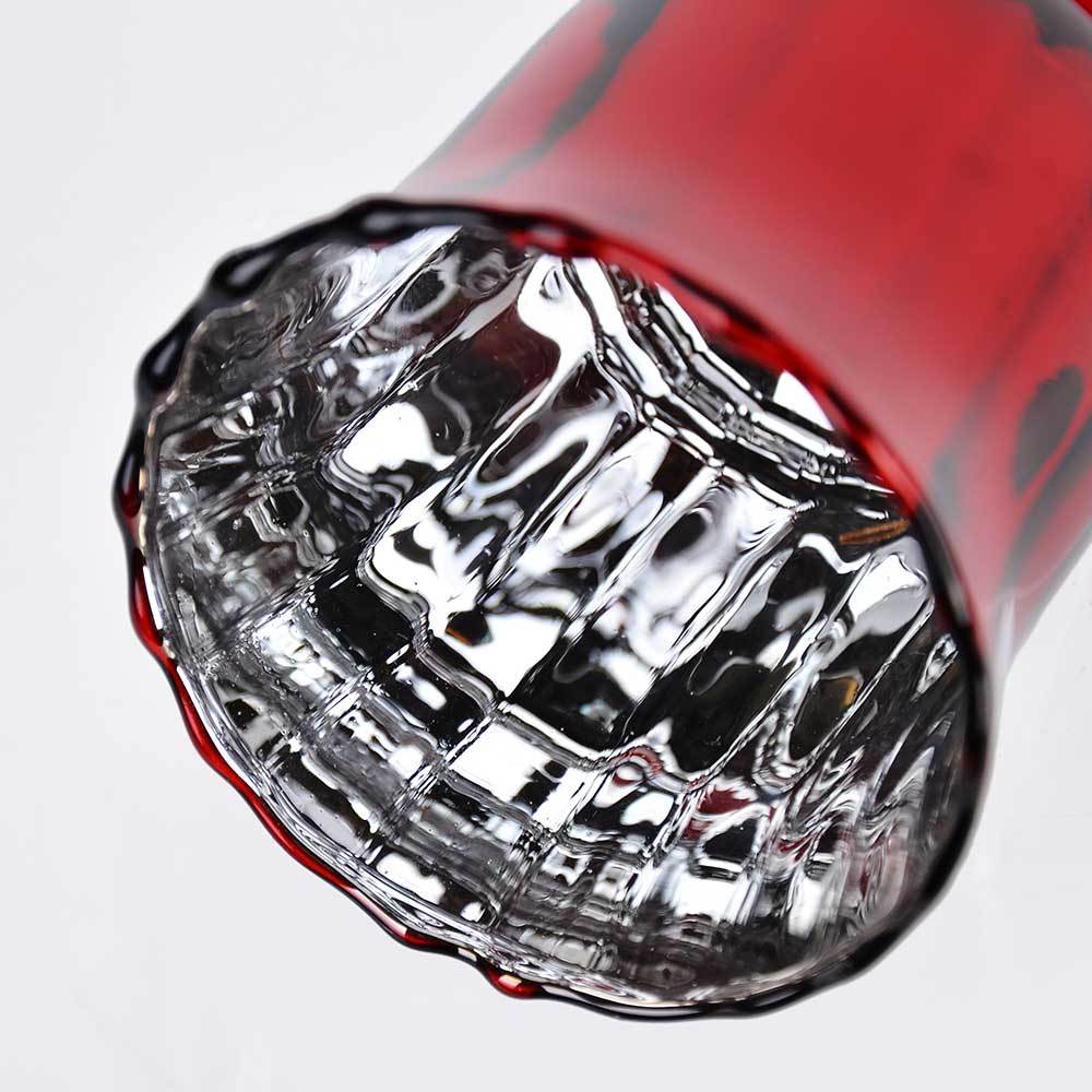 GC31078RD	 D5''H7''CHRISTMAS GLASS