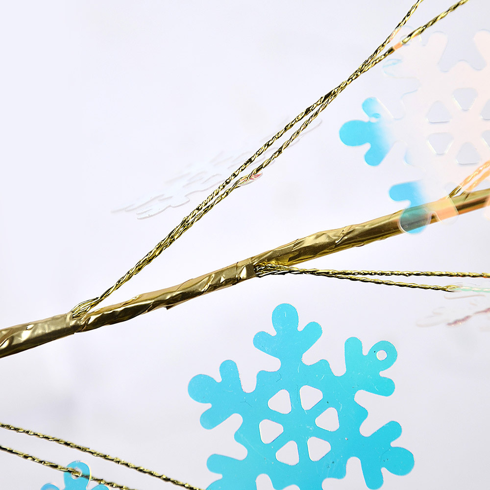 OC18011BL	 L24''W4''H1''CHRISTMAS LEAFS