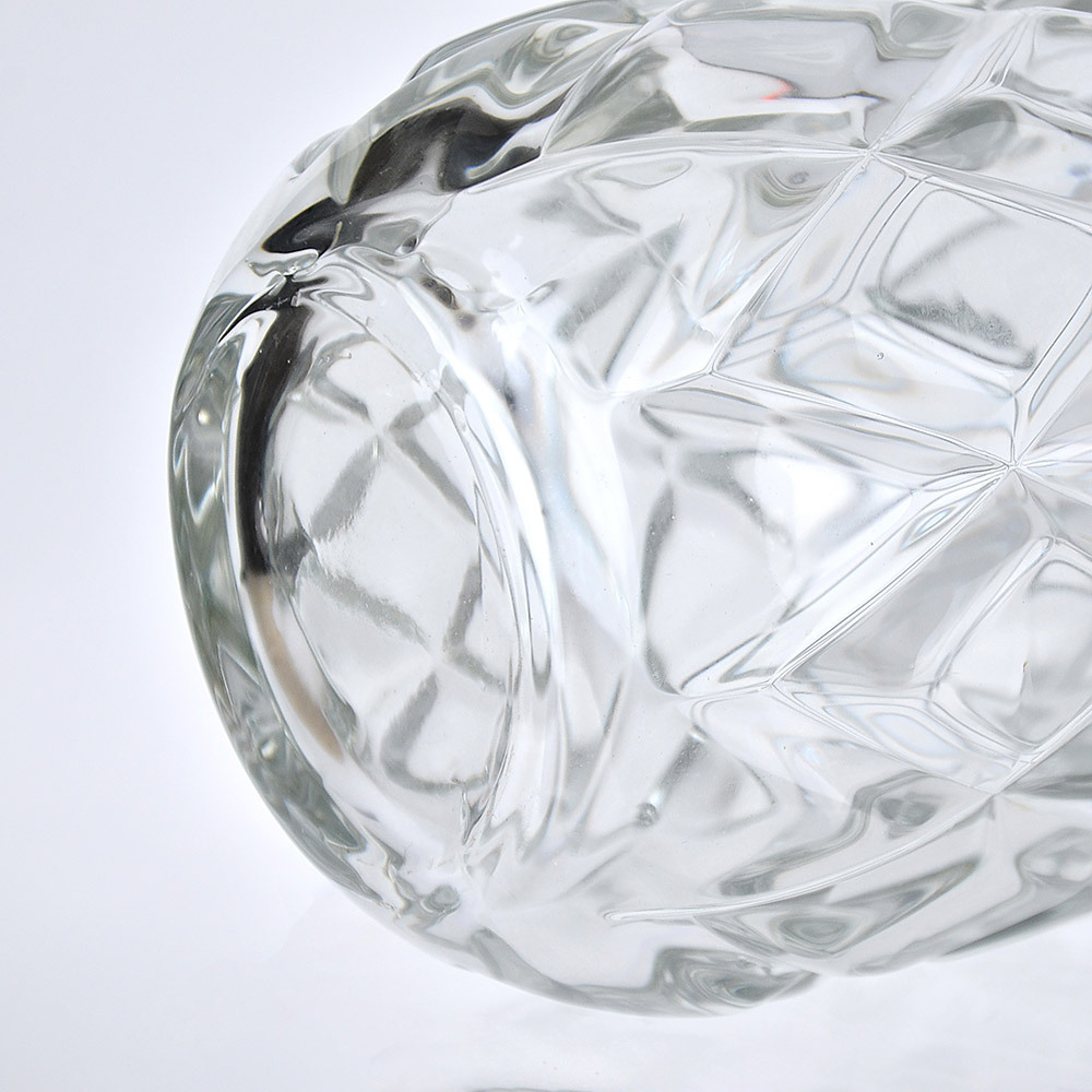 GA78043	 D6''H11''GLASS VASE