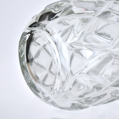 GA78043	 D6''H11''GLASS VASE