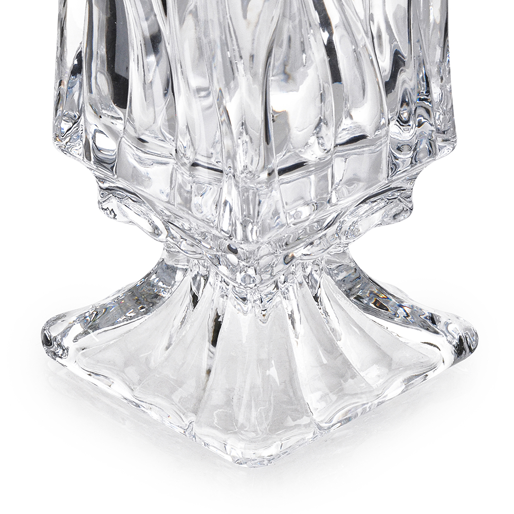 GA88012A3	 D3.9"H7.1" - GLASS VASE