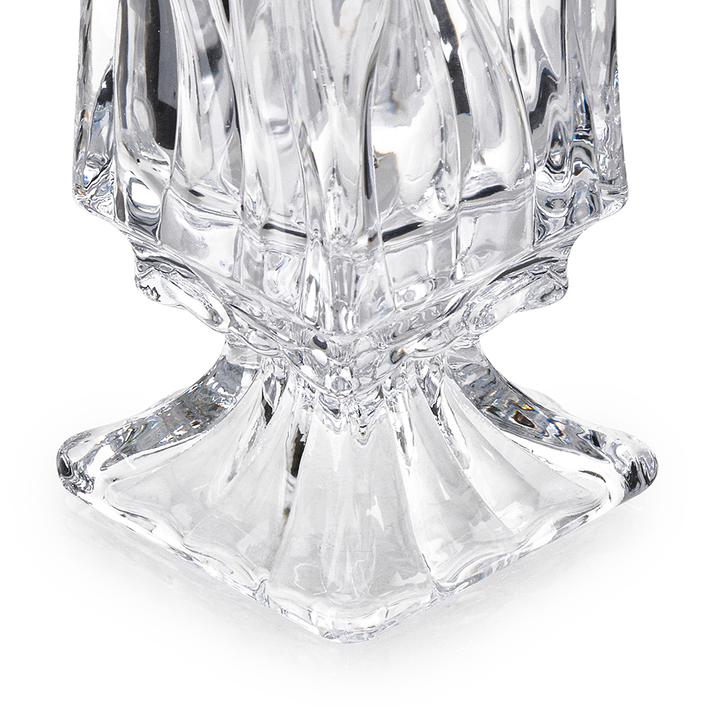 GA88012A3	 D3.9"H7.1" - GLASS VASE