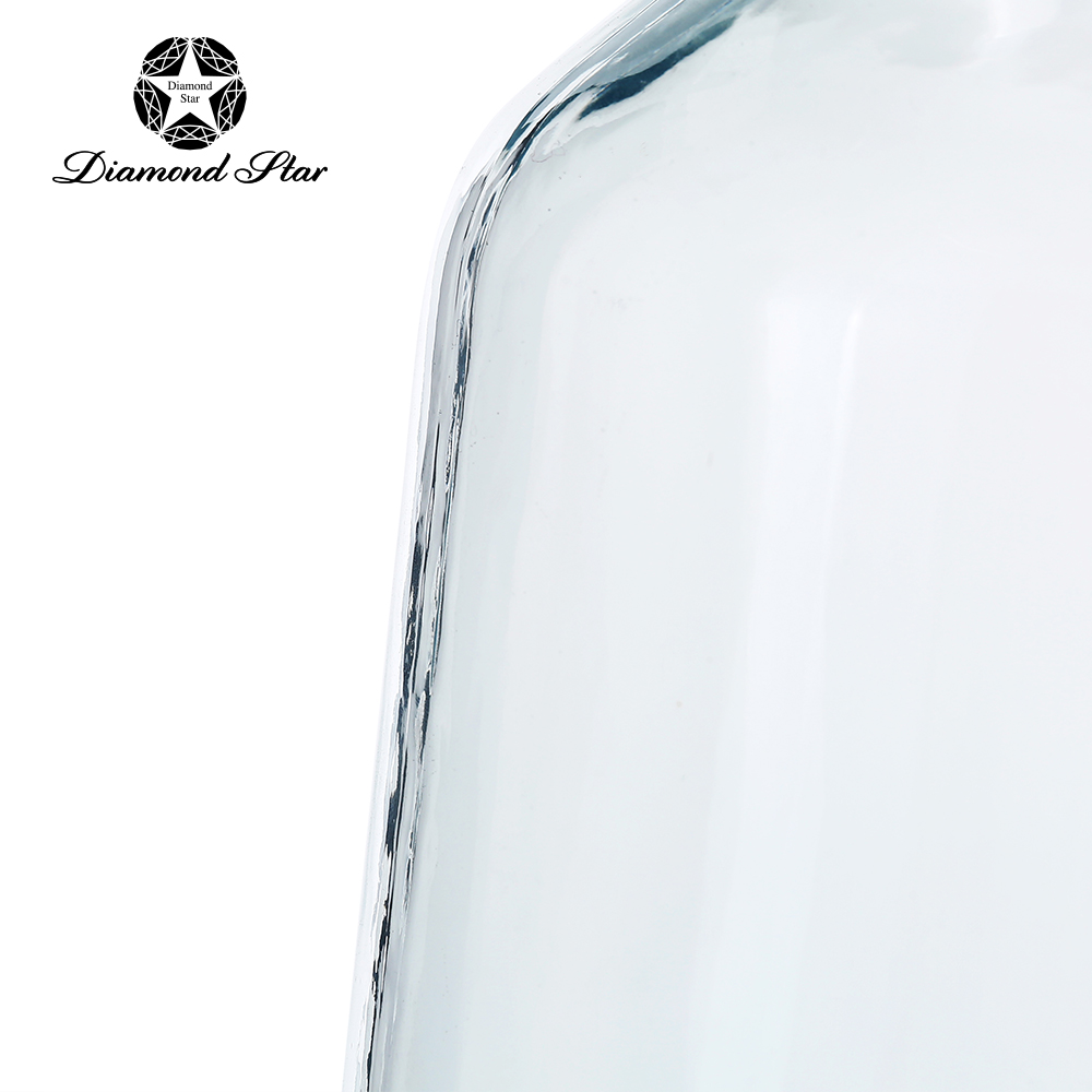 A94307	 D6.3"H11" - GLASS APOTHECARY JAR WITH METAL LID