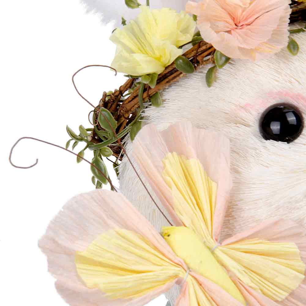 NE01004A2	 L8.66"W10.63H28.7" - EASTER RABBIT