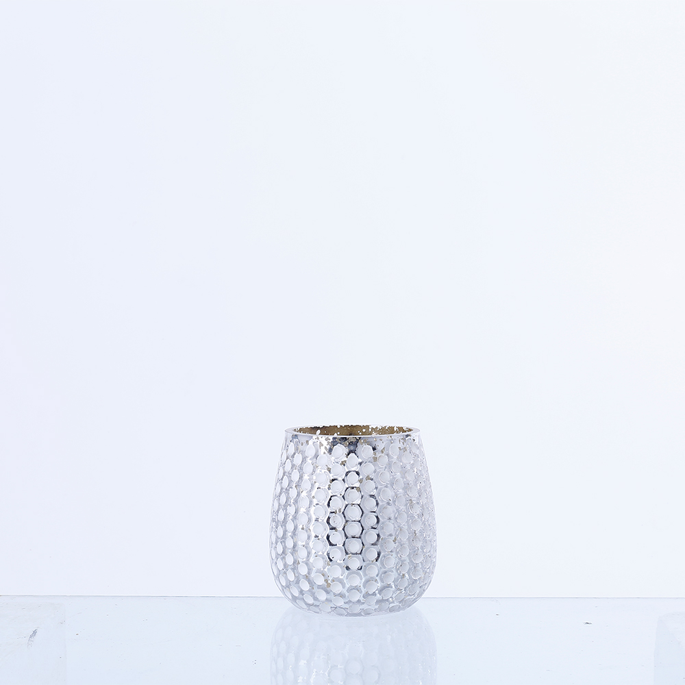 40243	 D5"H7.5" - MERCURY VASE