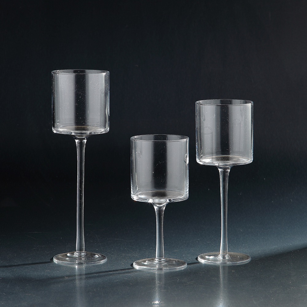 40536	 D3.5"H12"/10"/8" - SET OF 3 HURRICANE CANDLE HOLDERS