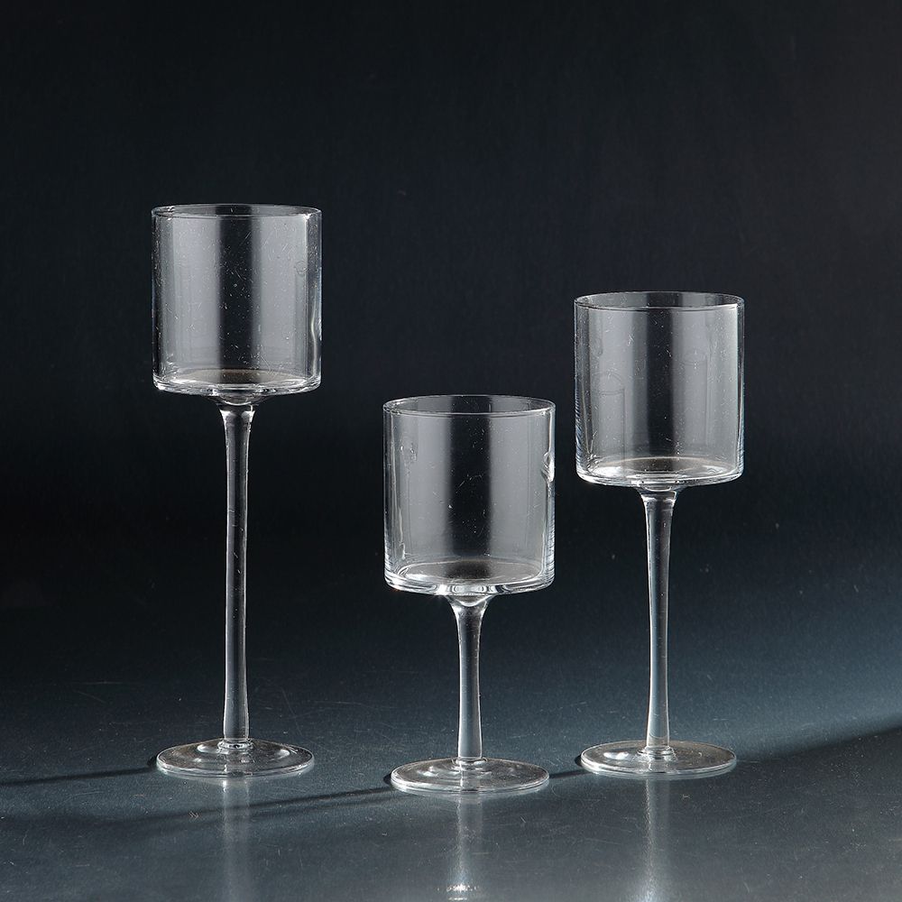 40536	 D3.5"H12"/10"/8" - SET OF 3 HURRICANE CANDLE HOLDERS