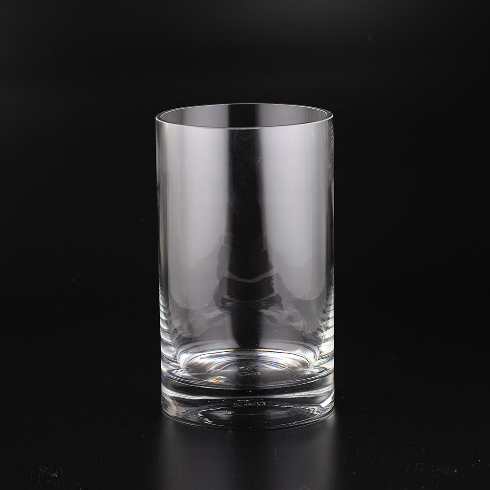 40553 D:6" H:10"  CLEAR CYLINDER  4PCS/CASE