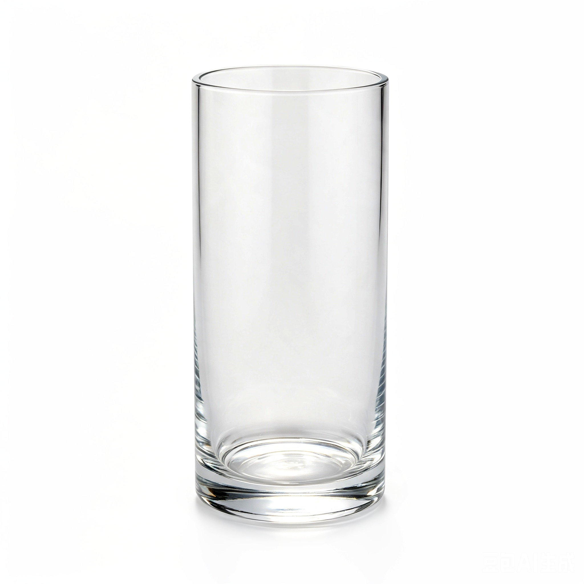 40554	 D6"H14" - CLEAR GLASS CYLINDER VASE