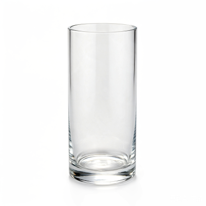 40554	 D6"H14" - CLEAR GLASS CYLINDER VASE